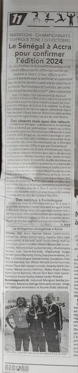 Article de presse
