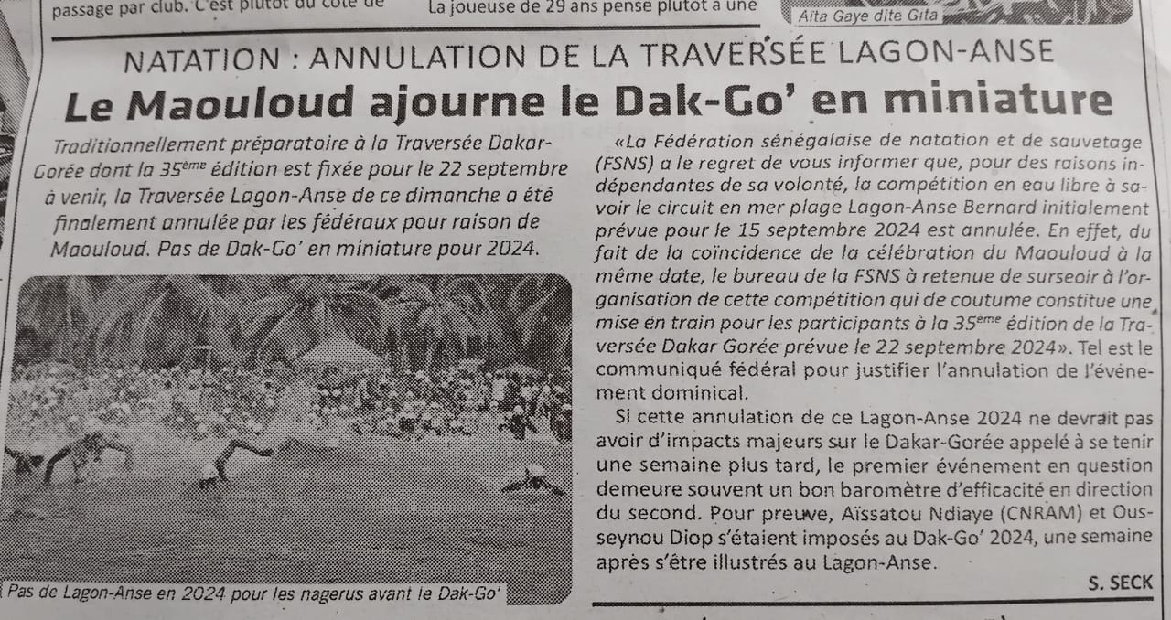 Article de presse