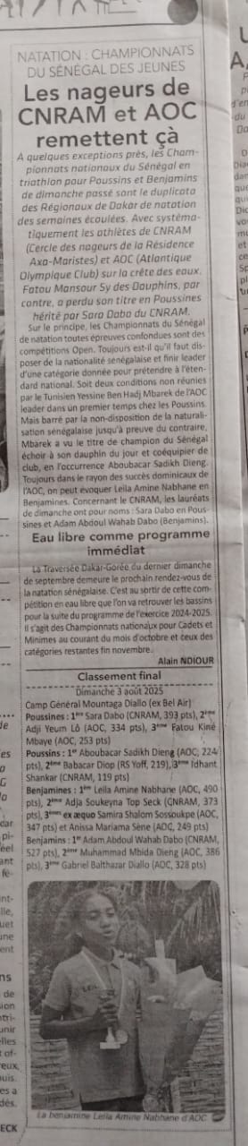 Article de presse